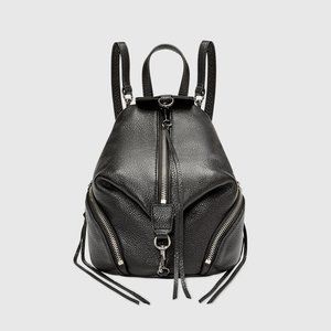 Rebecca Minkoff Mini Julian Backpack - Black Leather